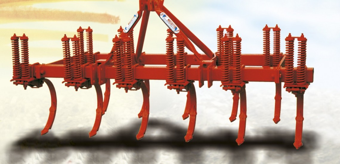 double-blade two springs cultivator